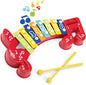 Small World Toys Xylophone for Kids: 8 Key Colorful Xylophones for Toddlers Age 2+, Kids Musical Instrument Montessori Toys, Xylophone Toy 8 Notes with 2 Sticks, Great Gift for Boys Girls