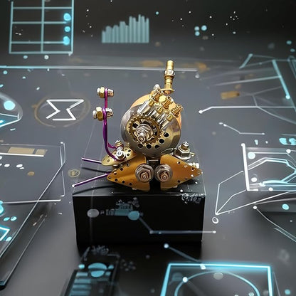 Mechanical Metal DIY 3D Insect Brass Puzzle (Snail-O)
