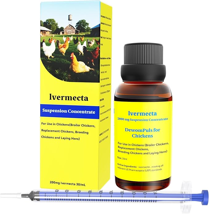 Poultry Chicken Supplies, Safe for Eggs, 30 mL