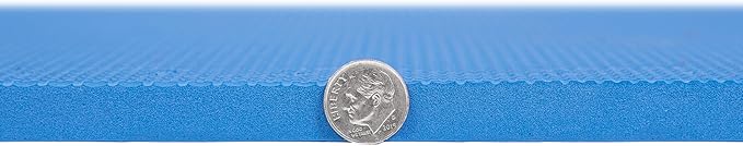 FlooringInc's Rainbow & Natural Harmony Playmat - Kid Safe Foam Floor Tiles with Removable Edges - 2'x2', 1/2" Thick (Rainbow, 12 Tile Pack)