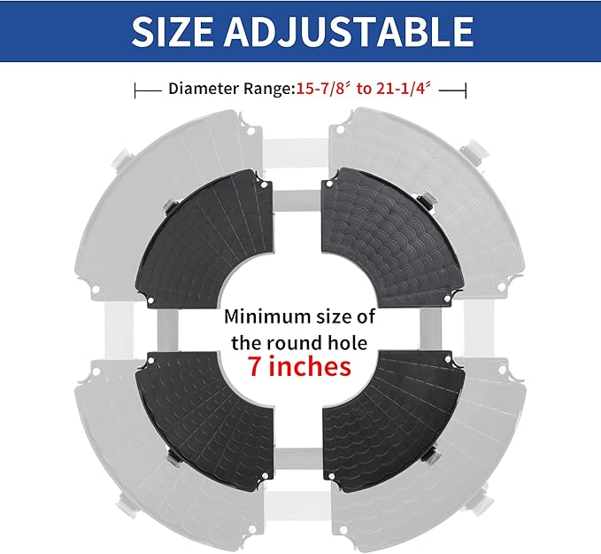 W B D WEIBIDA Plant Caddies with Wheels 2 Pack Heavy Duty Rolling Plant Stand Large Potted Plant Dolly Cart Garden Pot Mover