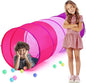 1 Pcs Giant 27.6 Inch Kids Play Tunnel and up Opening Colorful Pop up Crawl Tunnel Toy with Breathable Mesh Game Tent Toy Girl Boy Gift or Dog Cat Pet Tunnels