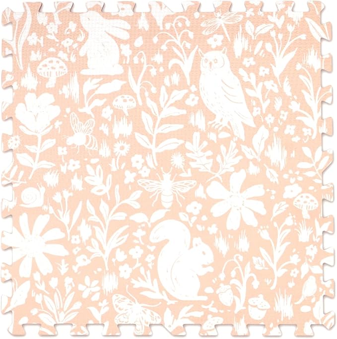 TCBunny Extra Large Baby Play Mat - 4FT x 6FT Foam Puzzle Floor Mat for Kids & Toddlers (Nordic Style)