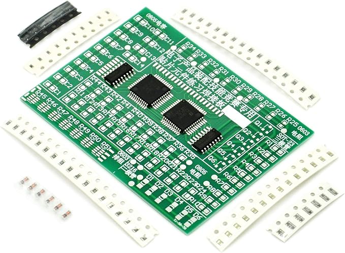 Gikfun DIY SMD/SMT Components Practice Board Soldering Skill Training Kit AE1173