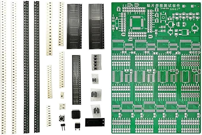 Gikfun Advanced SMD/SMT Soldering Practice Kit, DIY Electronics Training Board with Components EK8489