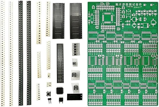 Gikfun Advanced SMD/SMT Soldering Practice Kit, DIY Electronics Training Board with Components EK8489