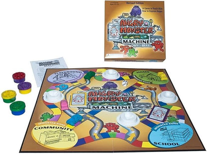 Childswork / Childsplay The Angry Monster Machine Board Game - Ages 5-10, 2-4 Players