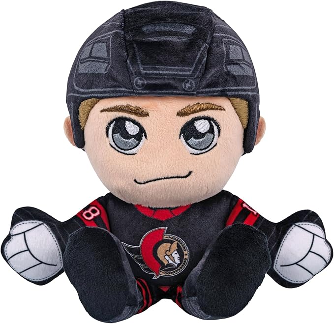Bleacher Creatures Ottawa Senators Tim St tzle 8" NHL Kuricha Sitting Plush - Soft Chibi Inspired NHL Superstar