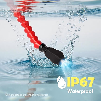 Kids Borescope Snake Camera with Light,STEM Educational Toys,Science Exploration Gifts for Nature & Outdoor Activities Over 3 Years Old