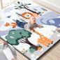 Premium Foam Baby Play Mat 59" x 59" – Removable & Machine Washable Cover, Extra Thick Padding Playpen Mat, Non-Slip Crawling Mat, Easy to Clean for Infants, Toddlers & Babies