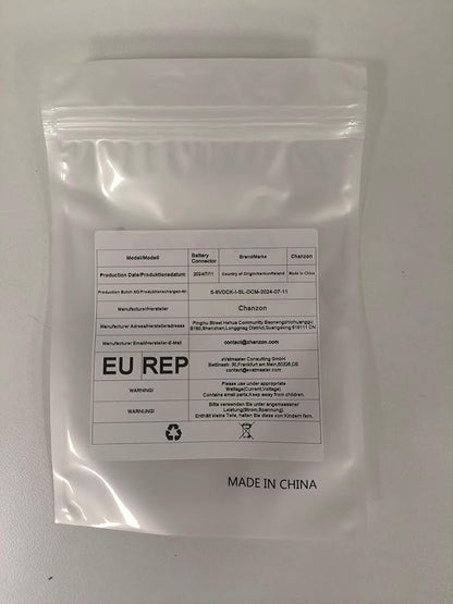 CHANZON UL Wires 9v Female Connector Battery Clip 2.1mm x 5.5mm Converter 9 Volt Power Eliminator Adapter Supply Plastic I Type 5 Pack Connection