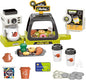 Kids Coffee Maker Play Set: Coffee, Cash Register, Play Food (Coffee, Donuts, Cookies, Egg Tarts, Croissants), Play Money - Educational Toy Kitchen Ages 3+