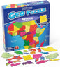 Geotoys GeoPuzzle, Africa and Middle East Shaped Jigsaw Puzzle, 65 Pc Geography Puzzle, Map Puzzle - Jigsaw Puzzles for Kids Ages 6-9 Years Old