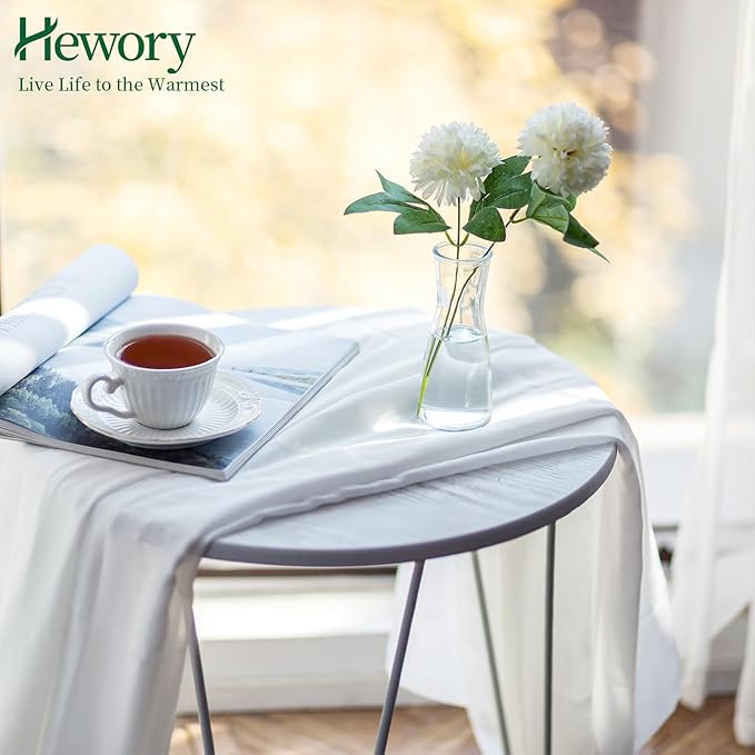 Hewory Glass Bud Vases for Centerpieces - Clear Small Flower Vase Set of 24, Modern Minimalist Cute Mini Decorative Bulk Vases for Wedding Bridal Shower Birthday Party Events Dining Room Table Decor