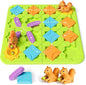 STEM Board Games Kids Toys, Maze Brain Teaser Puzzles Learning Games for Kids Ages 4-8 118 Challenges 5 Difficulty Levels Squirrel Logic Track Building Blocks, Educational Montessori Birthday Gifts