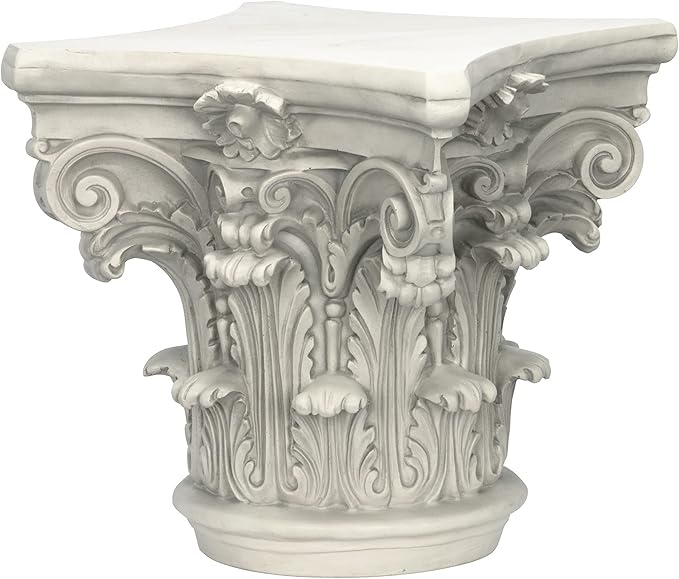 Design Toscano The Corinthian Pillar, Capital Small