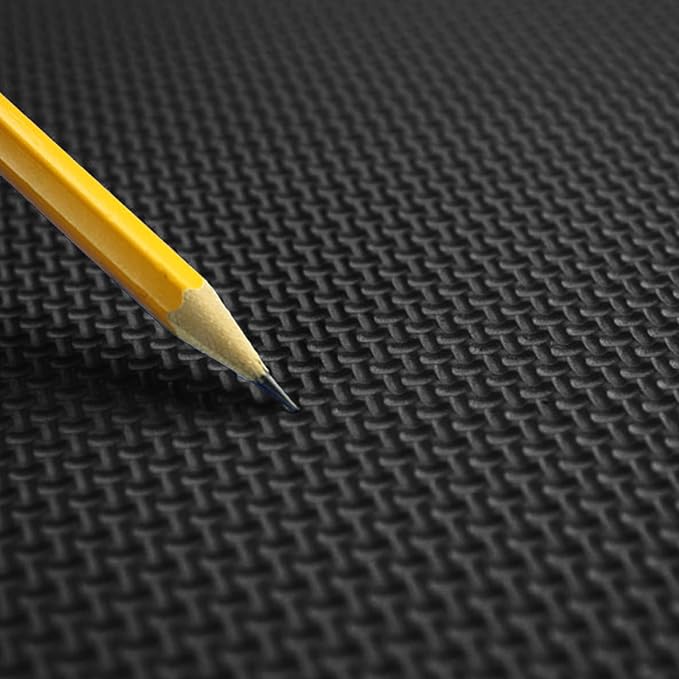 Flooring Inc's 1/2" Soft Non-Toxic Baby Play Mat, Toddler Playmat, Colorful Puzzle PlayMat, Floor Mats for Kids & Babies, EVA Foam Interlocking Tiles for Nursery & Playroom | Black, 12 Tiles, 48 Sq/Ft