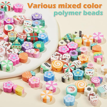 Girls Bracelet Making Kit,Friendship Bracelet Kit Gifts for Teen Girls,Clay Beads&Glass Seed Beads&Pony Beads with Charms,Art and Craft Gifts for Christmas,Toys for Teens