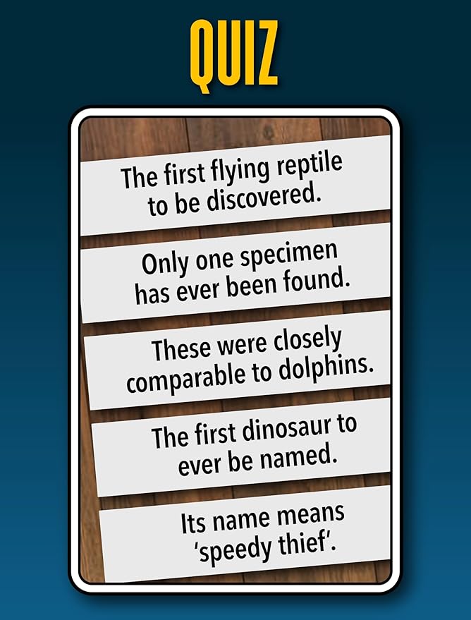 DINOSAURS Card Game - Matching Pairs, Snap, Trumps, Rummy, Happy Families (7 Games To Play) | Travel Game, Gift, Stocking Stuffer | for Adults, Kids, Boys, Girls | Age 5+, 1-8 Players