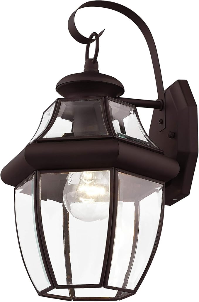 Livex Lighting 2151-03 Outdoor Lighting, 13" x 8.5" x 8.5", White