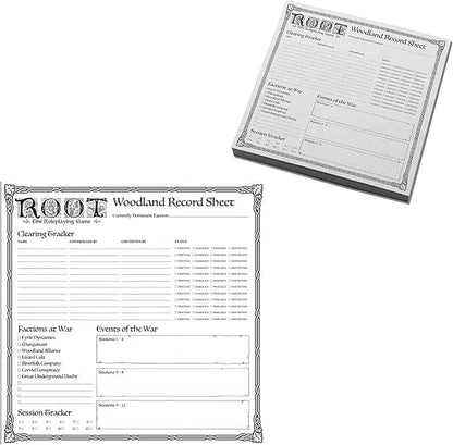 Magpie Games Root The Roleplaying Game: GM Screen & Campaign Notepads – Gamemaster Accessory Pack