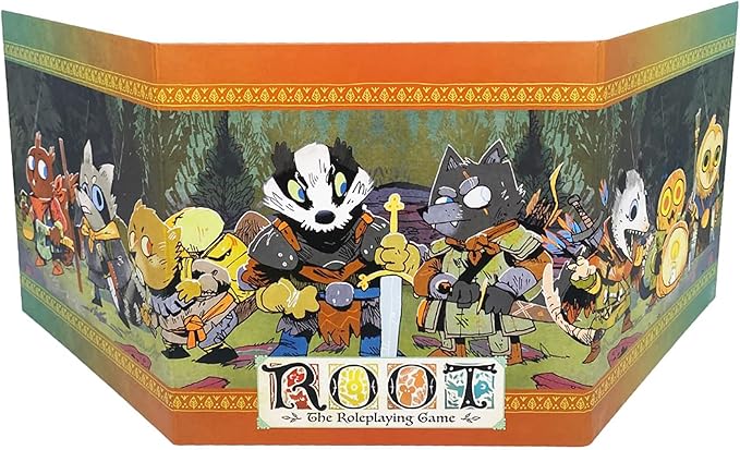 Magpie Games Root The Roleplaying Game: GM Screen & Campaign Notepads – Gamemaster Accessory Pack
