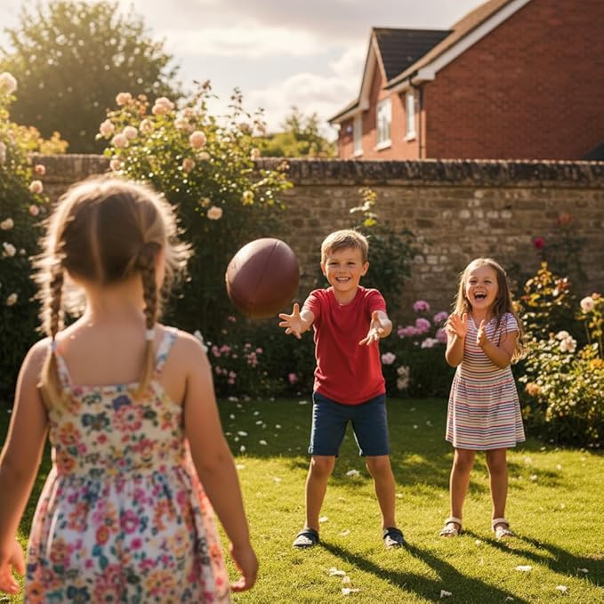 Shuffle Up American Football Card Game – Kids Outdoor Garden Games with 70+ Fun & Active Fitness Workout Cards, American Football Gifts for Boys & Girls, Fun Family Games