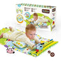 Yookidoo Baby Gym and Play Mat - 3 Stage Accessory Gym with Motorized Robot Track - 20 Development Activities - Age 0-12 Months (Tummy Time Playmat)