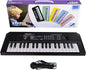 Kids Piano Keyboard, 37 Keys Portable Music Keyboard Early Learning Educational Electronic Music Piano Instrument Toys for 3 4 5 6 Year Old Boys and Girls (Black)