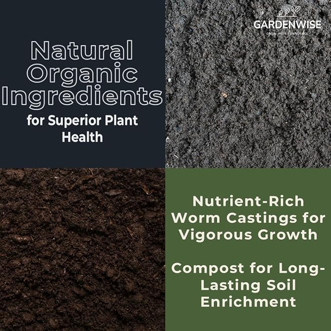 Organic Olive Tree Potting Mix – Fast-Draining, Nutrient-Rich Soil for Indoor & Outdoor Olive Trees – Mediterranean Plant Care – Long-Lasting Formula (2 QUARTS)