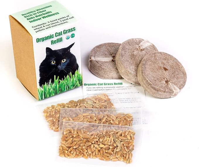 Cat Grass Refill Kit (3)