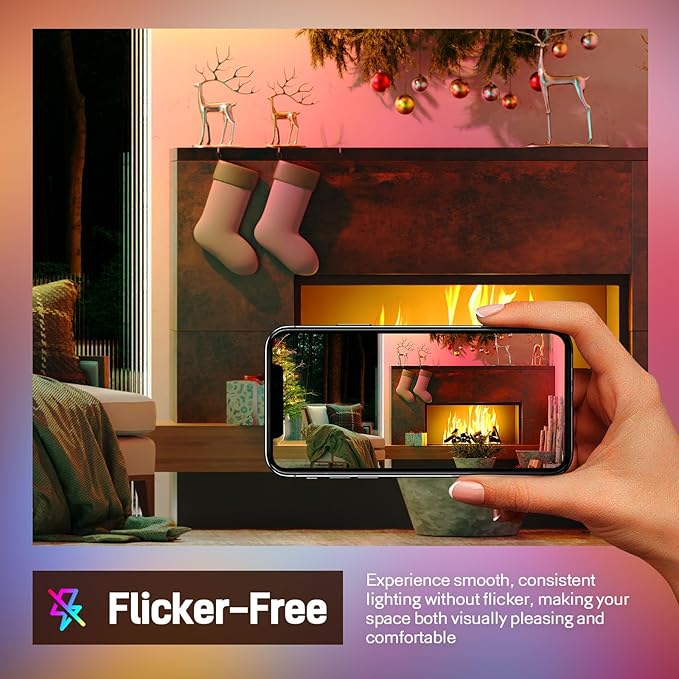 Hompavo Upgraded Dimmable LED Stained Glass Light Bulb, Hand-Painted Colorful E26 A19/A60 3.5W, for Party, Halloween, Christmas, Home, Room, Garden, Balcony Decoration, 2 Pack