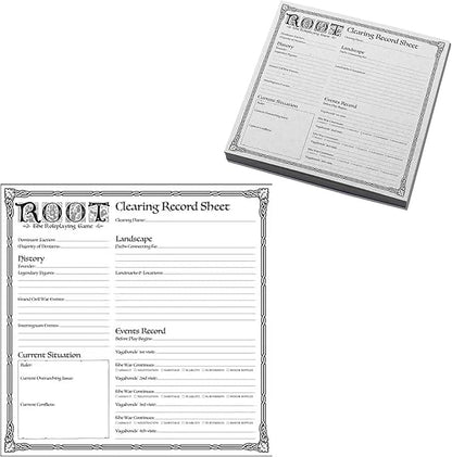 Magpie Games Root The Roleplaying Game: GM Screen & Campaign Notepads – Gamemaster Accessory Pack