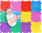 Foam Play Mat for Kids: 12 Pieces Square EVA Foam Interlocking Tile Floor Puzzle Mat, Infant and Toddler Play Mat, Soft Non-Toxic Sensory Floor Tiles for Baby Gym, Nursery, Playroom