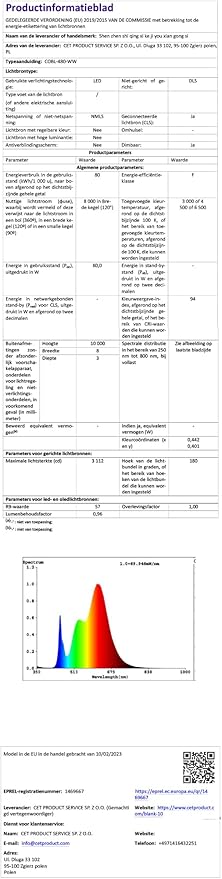 32.8ft(10M) DC 24V Red COB LED Strip Light IP65 Waterproof 3840LEDs Uniform Glow Dotless Flexible LED Tape Lights for DIY Garden Backyard Hallways Stairs Decoration(No Power Supply)