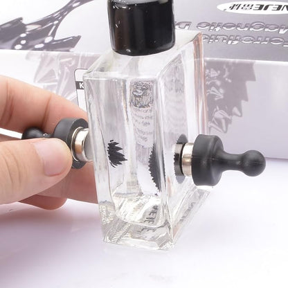 Dancing Ferrofluid Magnetic Ferrofluid Display in a Bottle Ferro Fluid Cool Stuff for Science Lovers Physics Magnetic Desk Toys Adults