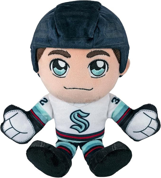 Bleacher Creatures Seattle Kraken Player 8" Kuricha Sitting Plush - Soft Chibi Inspired NHL Player