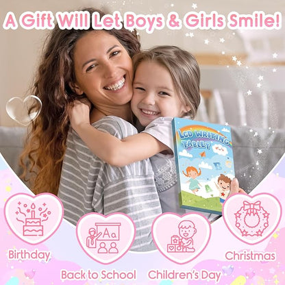 FLUESTON Toys LCD Writing Tablet Toddler,Toys for Boys Girls 3 4 5 6 7 8year,8.8 Inch 1pcs in 1 Pack Drawing Pad Toy Christmas Birthday Gifts for Kids,Drawing Tablet Doodle Board Cute Unicorn