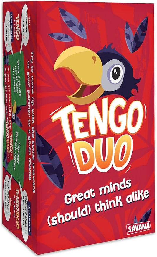 SAVANA Tengo Duo - Great Minds Only Matching Party Game | 3+ Players | Family Game for Kids and Adults