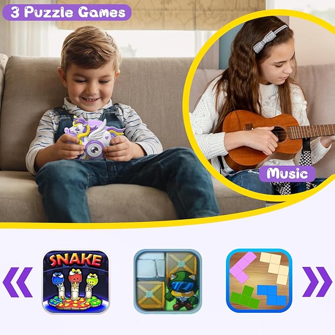 Kids Camera for Girls Boys, 2.0 HD IPS Screen 1080P Kids Video Camera for 4 5 6 7 8 9 10 11Years Old, Kids Digital Camera for Toddler Age 3-12,Holiday Birthday Graduation Gift Toy for Girl Boy