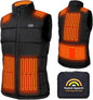 Heated Vest for Men Women with 16000mAh 7.4V Battery Pack Included, Size Adjustable Heated Vests for Winter
