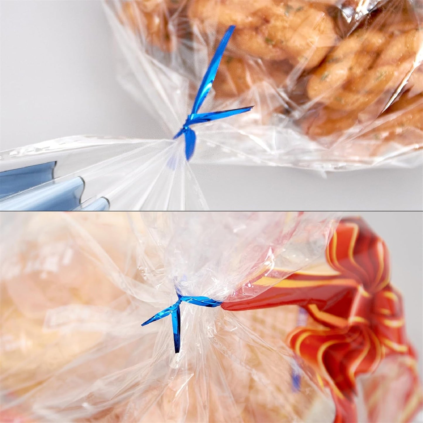 800 PCS 5" Gold Metallic Twist Ties for Bakery Ties,Candy Bags,Coffee Bags, Goodie Bags Ties