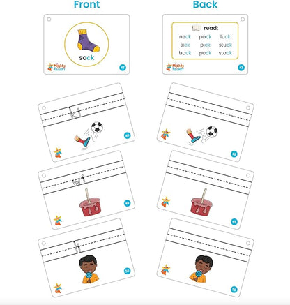 Super Spelling Cards: Digraphs and Word Endings Trigraphs Welded Sounds Phonics (Kindergarten to Grade 2)