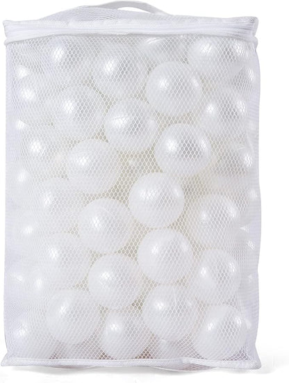 Realhaha Ball Pit Balls 50 100 200 500 Play Balls Plastic Balls for Baby Girls Toddlers Kids Play Tent Pool Playhouse Playpen Party Decoration