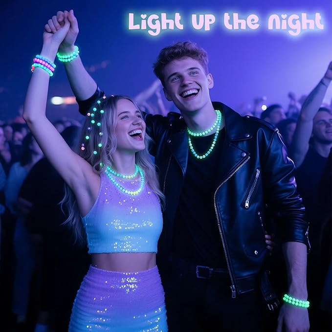 Gionlion 7 Boxes Pony Beads Bracelet Making Kit, 144 Colors 4700Pcs 6x9mm Kandi Rave Beads, Friendship Bracelet Kit with 800Pcs Letter Bead for DIY Jewelry, Keychains, Arts and Crafts for Kids Girls