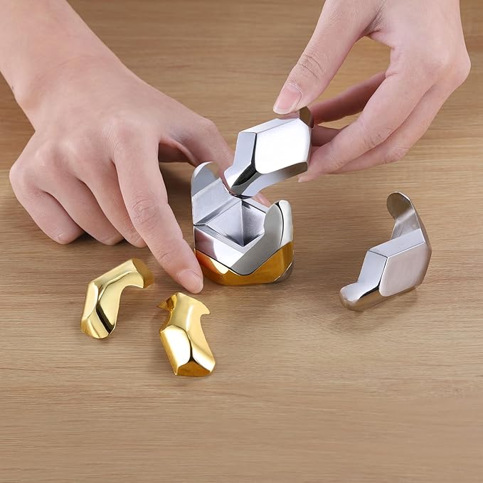 Metal Puzzle - 3D Cube Brain Teaser Puzzle
