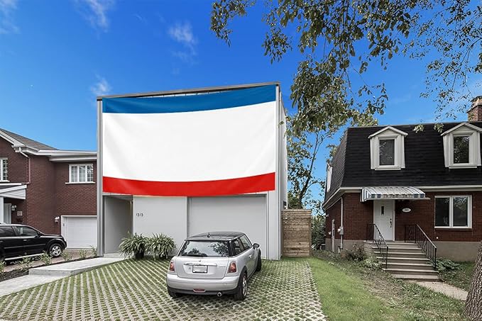 Ukraine Crimea Extra Large Flag 12x18FT Giant Ukrainian Crimean Polyester Banner With 5 Grommets Fade Resistant Vivid Color For Patriotic Festival Events Party Decoration(Crimea UKR, 12x18FT)