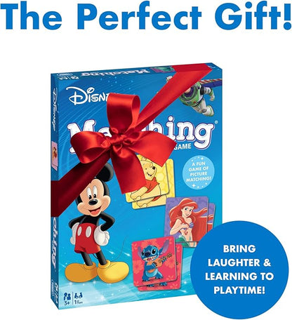 Wonder Forge Disney Matching Game - Fun Memory Game for Boys & Girls Ages 3 and Older - Featuring Classic Disney Characters - Preschool Learning Toy