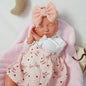 Girl 20 in, Full Silicone Baby Doll, Realistic Baby Dolls, Realistic Veins & Sleeping Pose, Not Vinyl, Reborn Baby Dolls Silicone Full Body, Gift Set