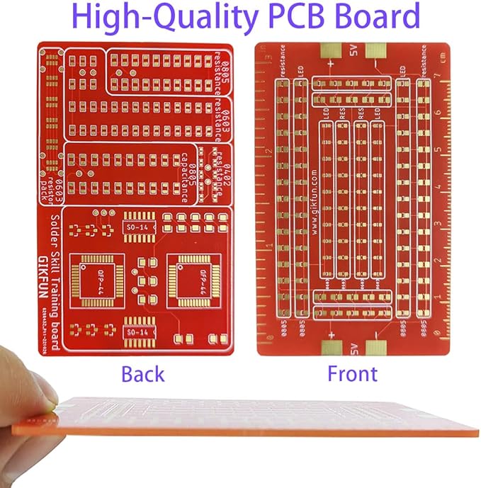 Gikfun Soldering Practice Kit SMD SMT Welding Skill Training Board DIY for School Learning Project GK1023